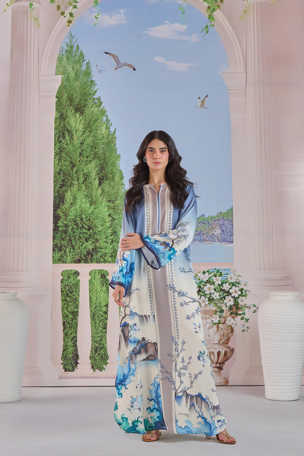Porcelain Bloom 2-Piece